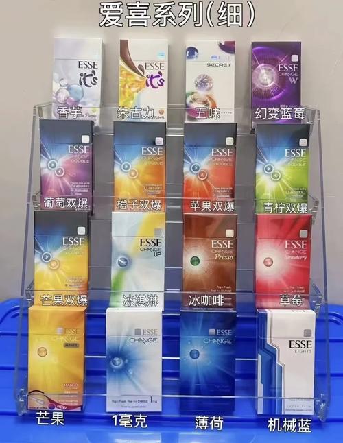 揭秘esse香烟蓝特醇爆珠的独特风味，蓝特醇爆珠的口感与魅力